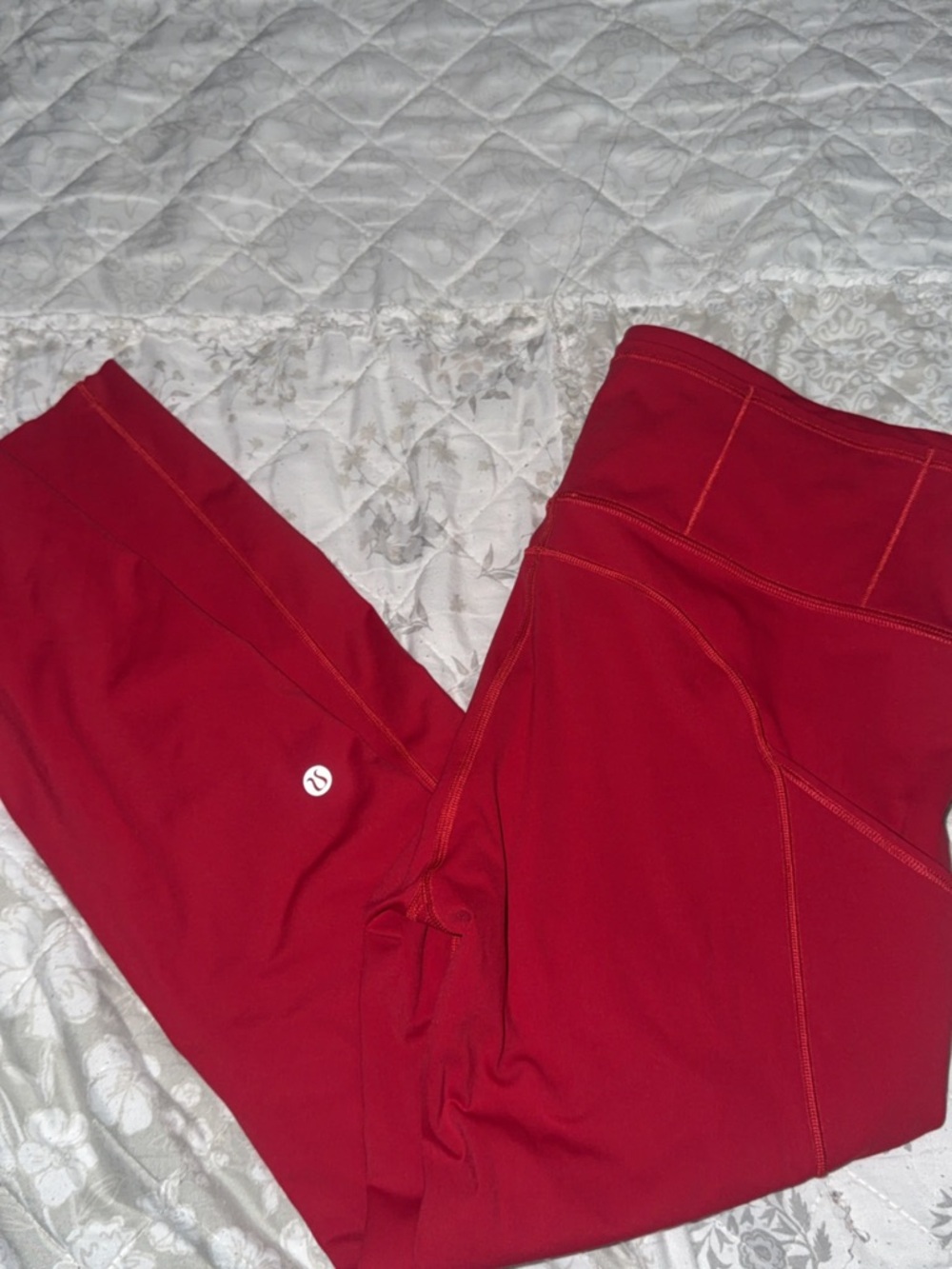 lululemon athletica Red Leggings